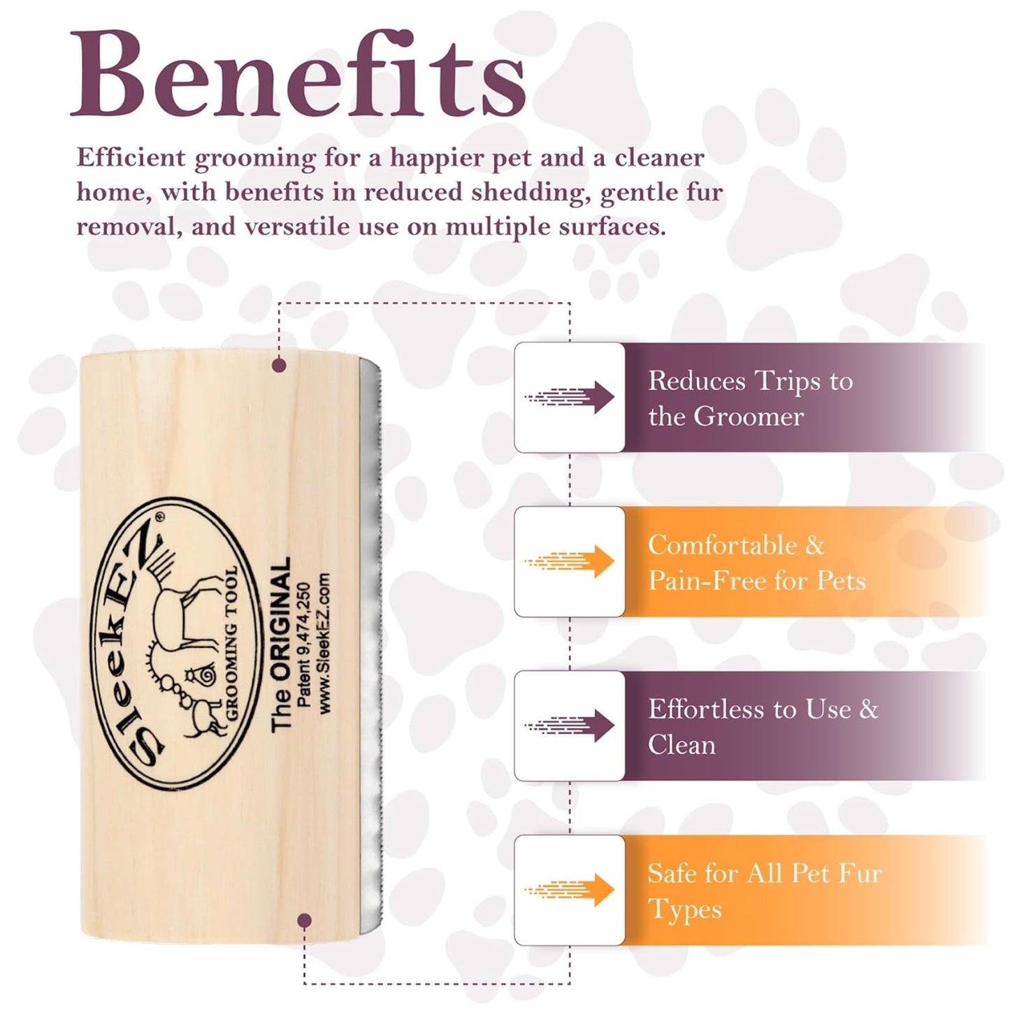 SleekEZ Pet Grooming Brush™