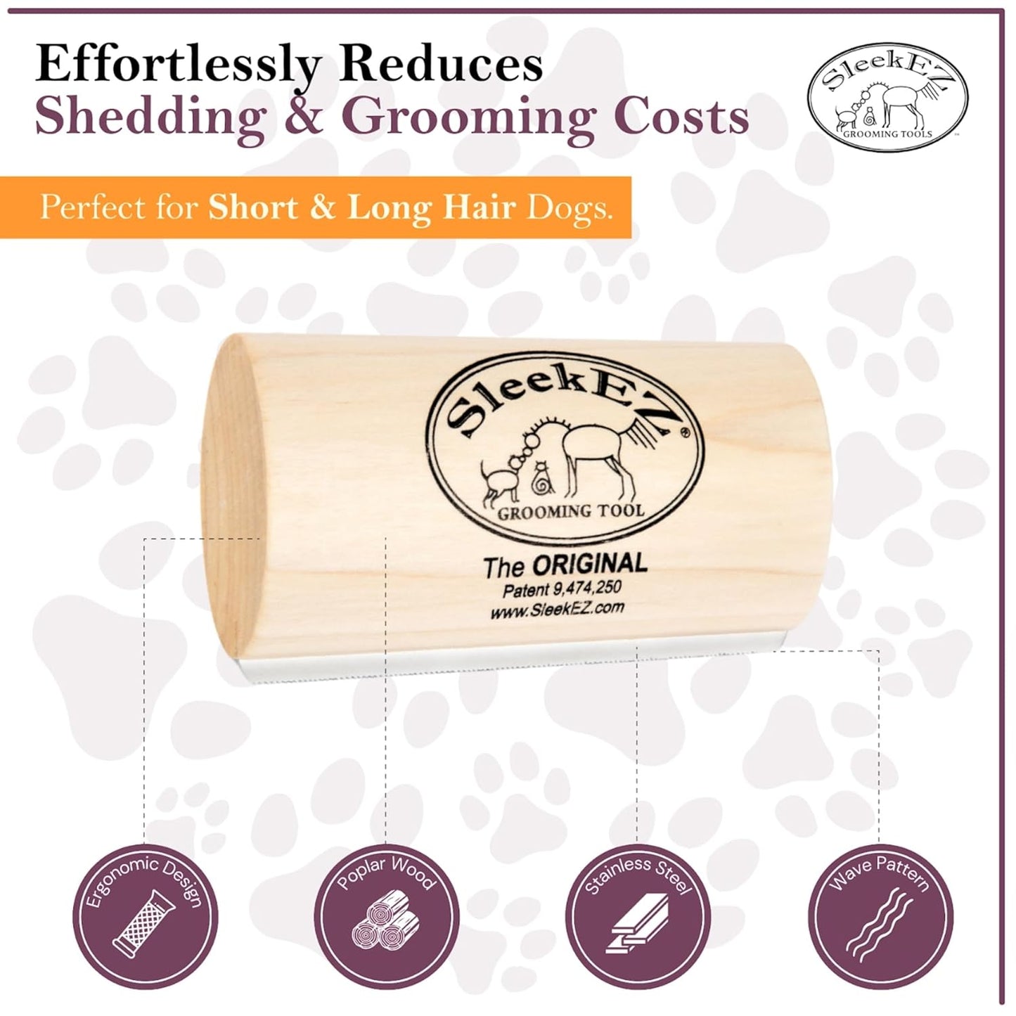 SleekEZ Grooming Brush™